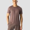 Herre ICIW T-Skjorter | Revive Dri-Release T-Shirt Dusty Brown