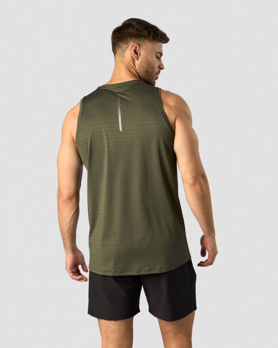 Herre ICIW Singleter | Mercury Tank Top Pine Green