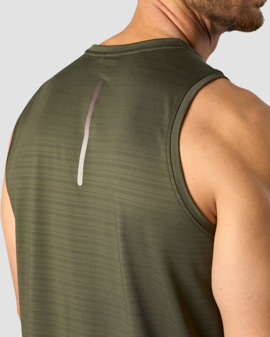 Herre ICIW Singleter | Mercury Tank Top Pine Green