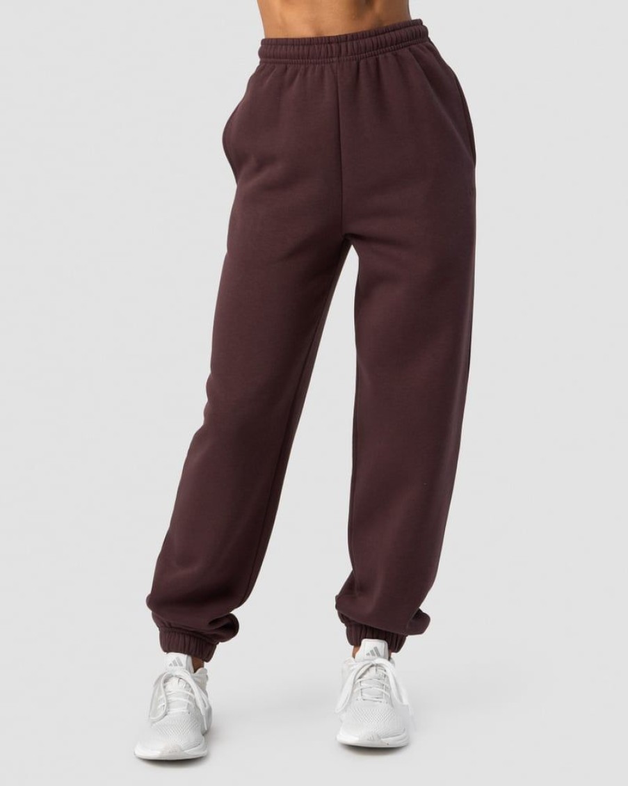 Dame ICIW Bukser | Everyday Sweatpants Wmn Burgundy