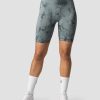 Dame ICIW Seamless | Define Seamless Tie Dye Biker Shorts Stormy Blue