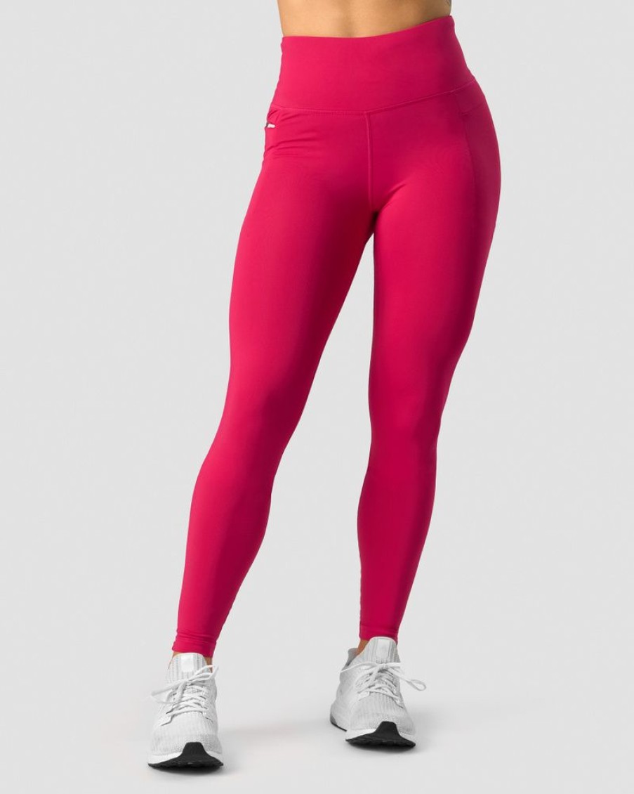 Dame ICIW Tights & Leggings | Classic Pocket Tights Tall Hyper Pink