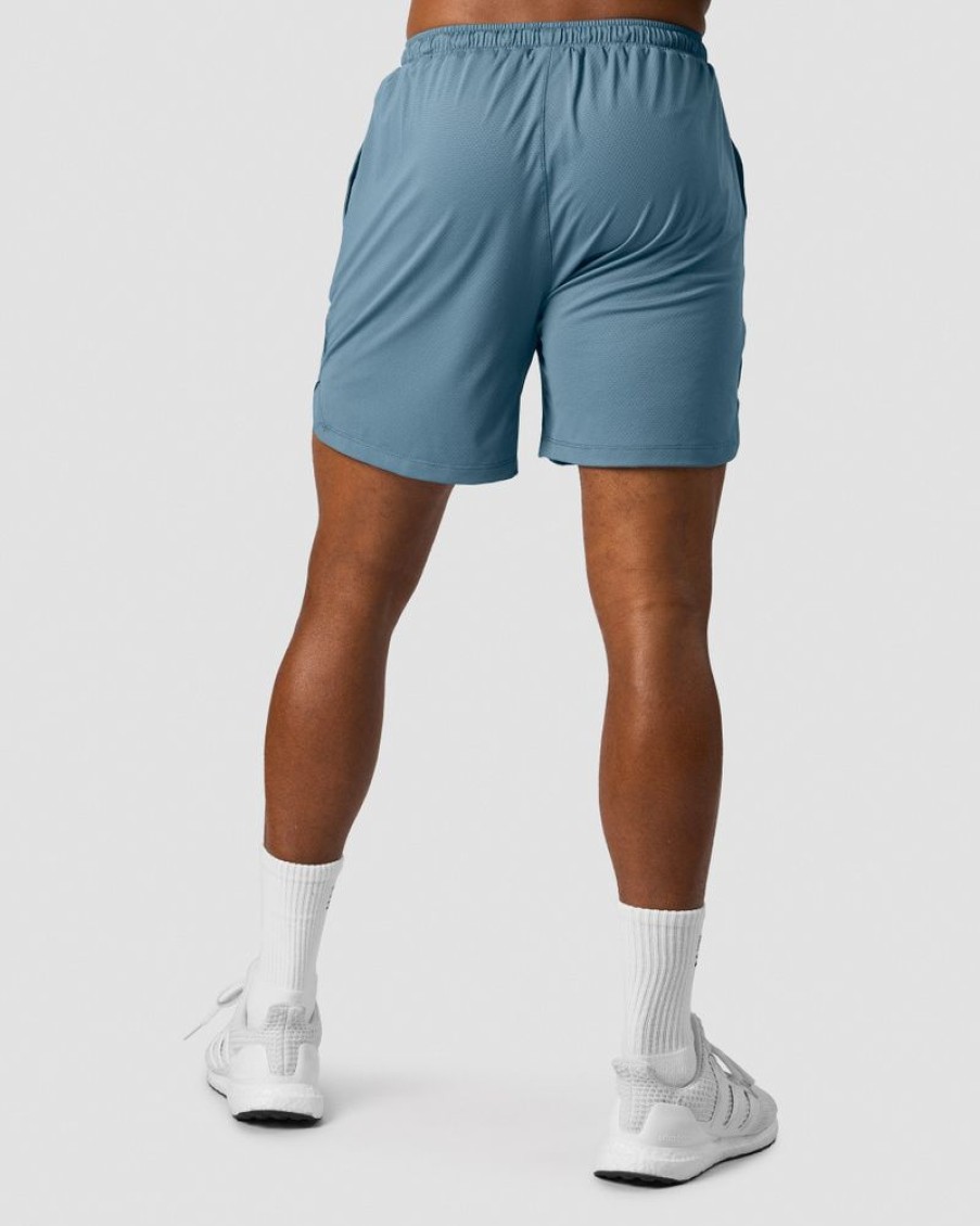 Herre ICIW Shorts | Stride Shorts Men Steel Blue