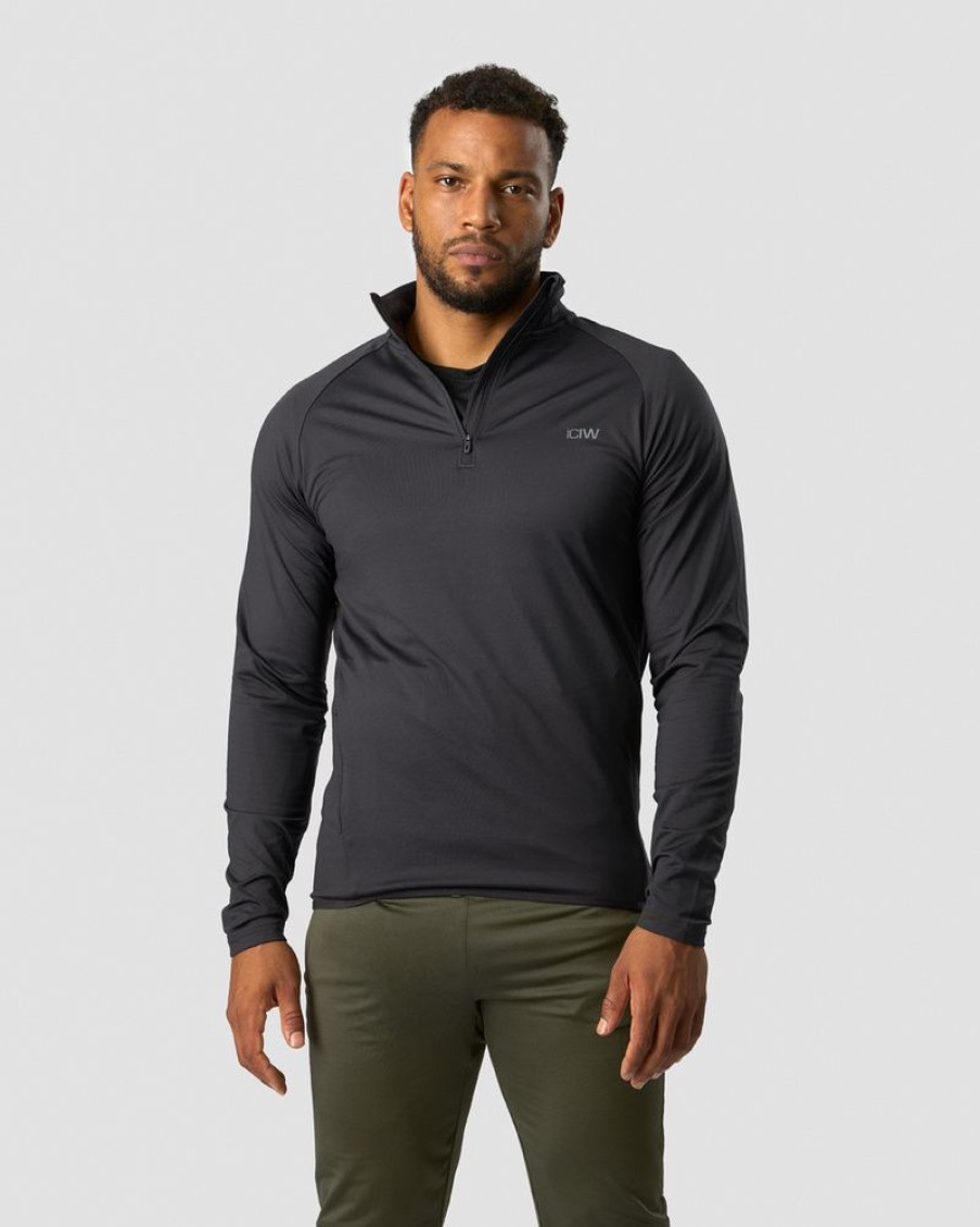 Herre ICIW Langermet | Ultimate Training 1/4 Zip Graphite