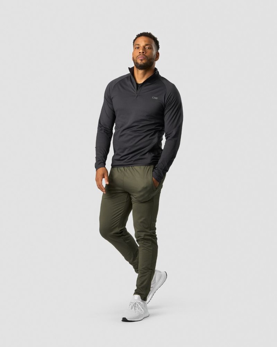 Herre ICIW Langermet | Ultimate Training 1/4 Zip Graphite