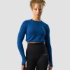 Dame ICIW Langermet | Define Cropped Adjustable Long Sleeve Dark Navy
