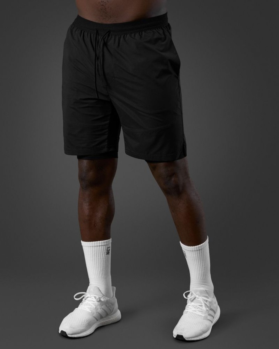 Herre ICIW Shorts | Reboot Tech 2-In-1 Shorts Black