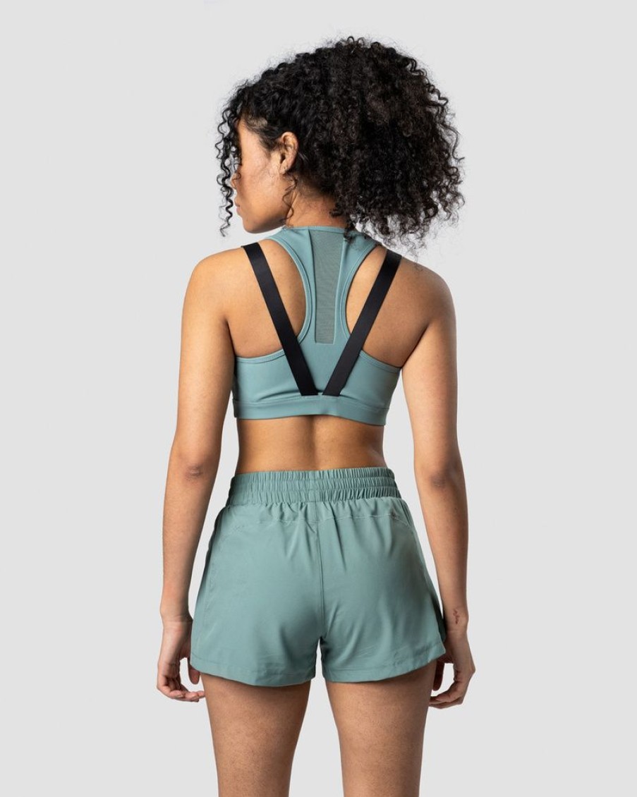 Dame ICIW Sport-Bh | Mercury Sports Bra Aqua Green