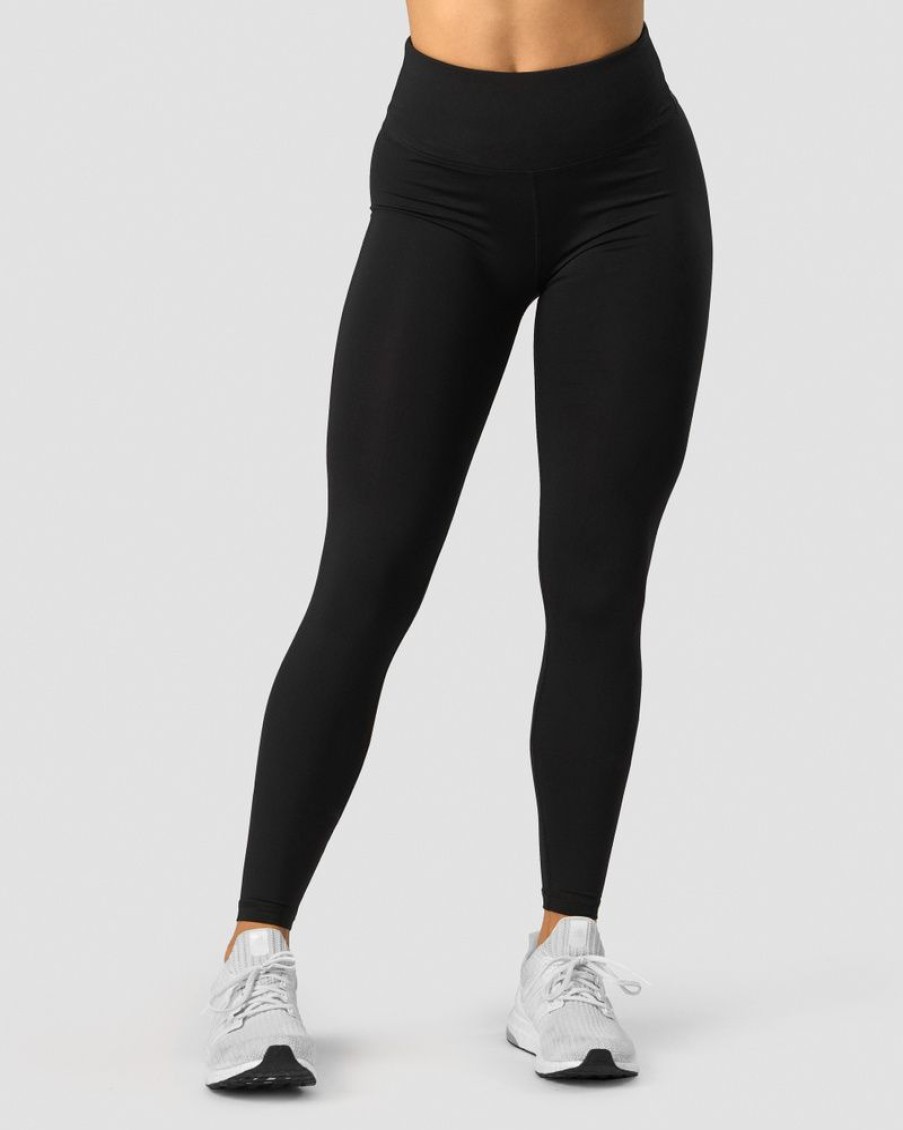 Dame ICIW Tights & Leggings | Classic V-Shape Tights Tall Black