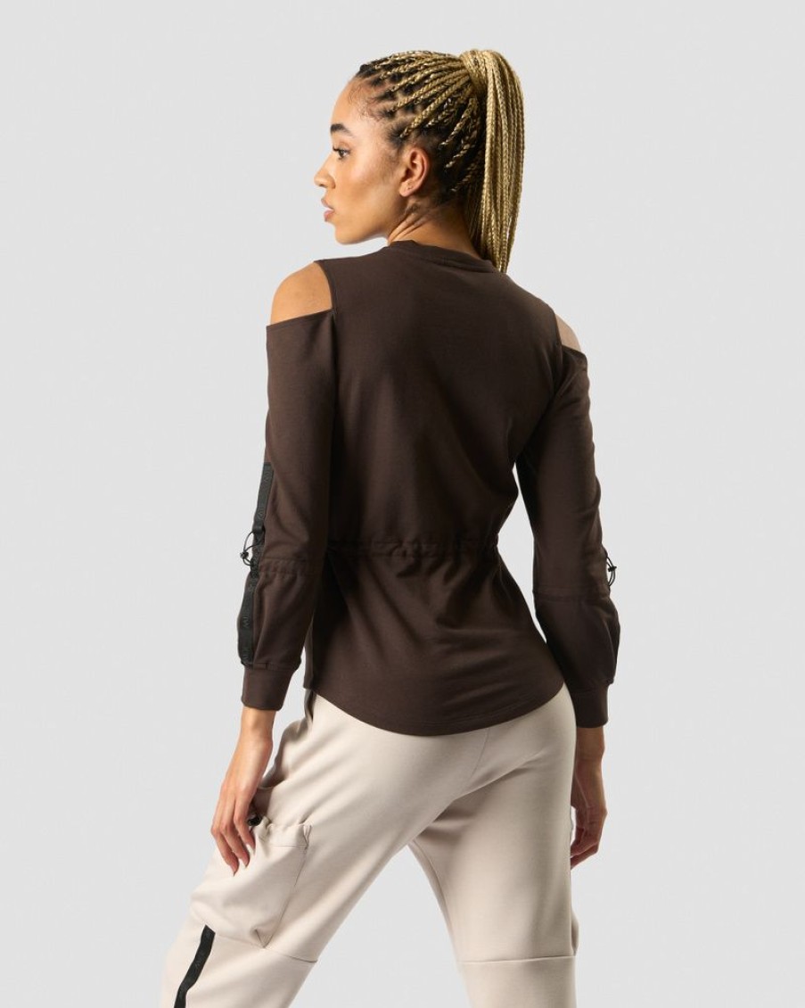 Dame ICIW Langermet | Stance Long Sleeve Wmn Dark Brown