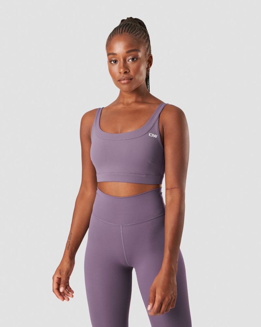 Dame ICIW Sport-Bh | Nimble Sports Bra Faded Violet