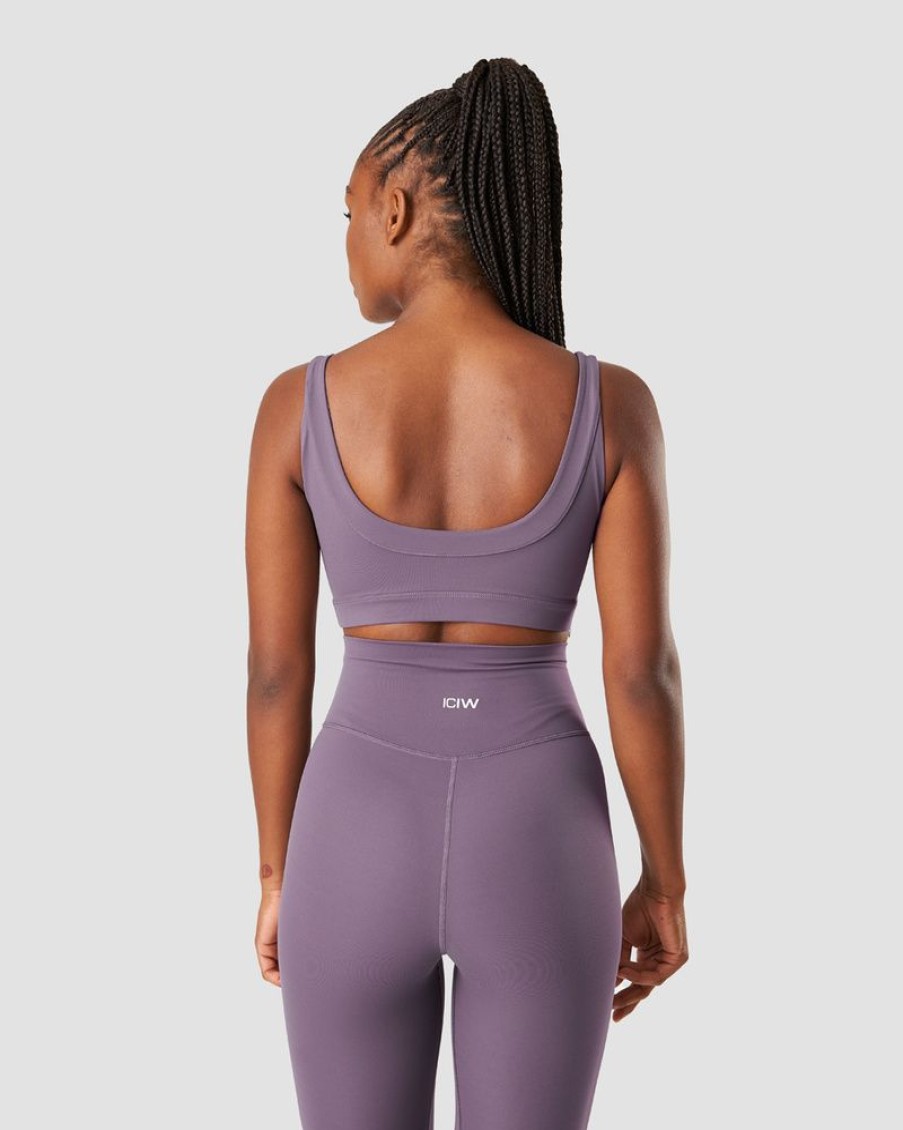 Dame ICIW Sport-Bh | Nimble Sports Bra Faded Violet