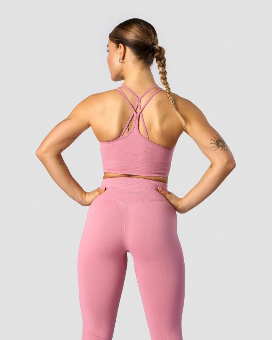 Dame ICIW Sport-Bh | Define Seamless Sports Bra Dusty Pink