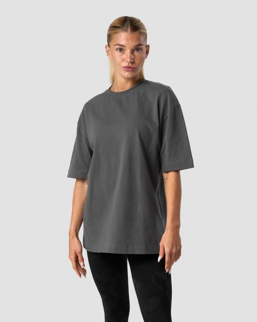 Dame ICIW T-Shirts | Everyday Cotton T-Shirt Dark Grey