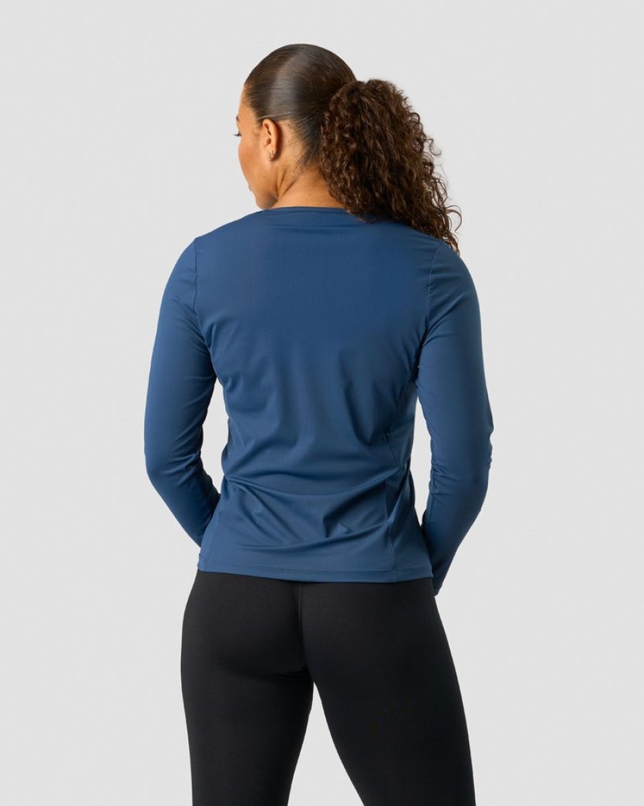Dame ICIW Langermet | Everyday Long Sleeve Dark Blue