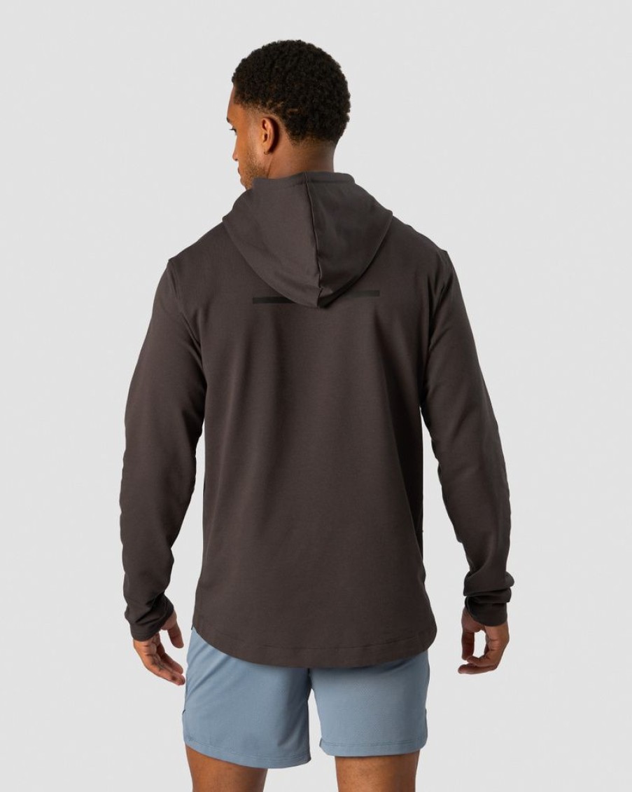 Herre ICIW Langermet | Stride Hoodie Men Charcoal