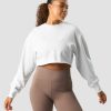 Dame ICIW Langermet | Nimble Cropped Crewneck White