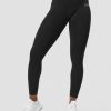 Dame ICIW Tights & Leggings | Define Seamless Tights Mid Waist Black